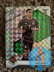 2021-22 Panini Mosaic FIFA Road to World Cup LUIS ROMO #23 RC Silver Prizm Mexico